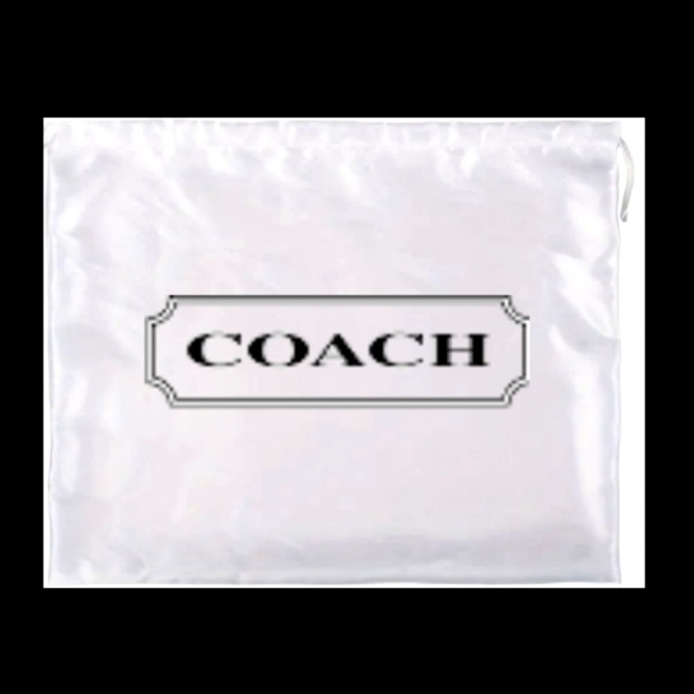 12 X 15.5 ACTUAL SIZE White Dust Bag with Fashion Art Logo